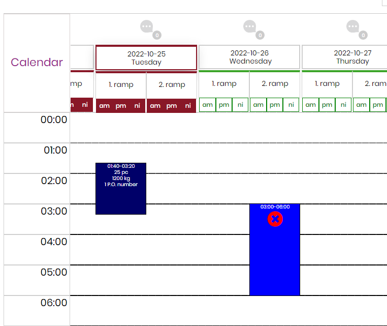 Delivery management module